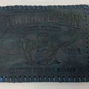 True religion Free Size Leather Wallet.